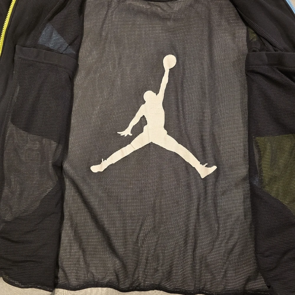 NIKE AIR JORDAN JUMP MAN JACKET MENS XXL TRACK WORLD COLORBLOCK RETRO 90's.